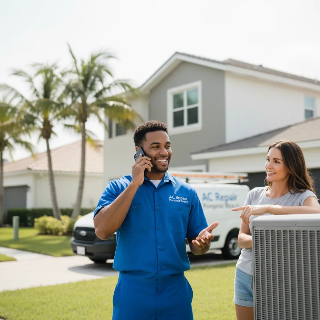 AC Repair Pompano Beach customer support in Wadesville